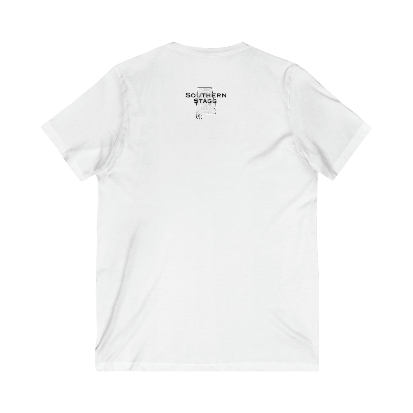 Unisex Jersey Short Sleeve V-Neck Tee