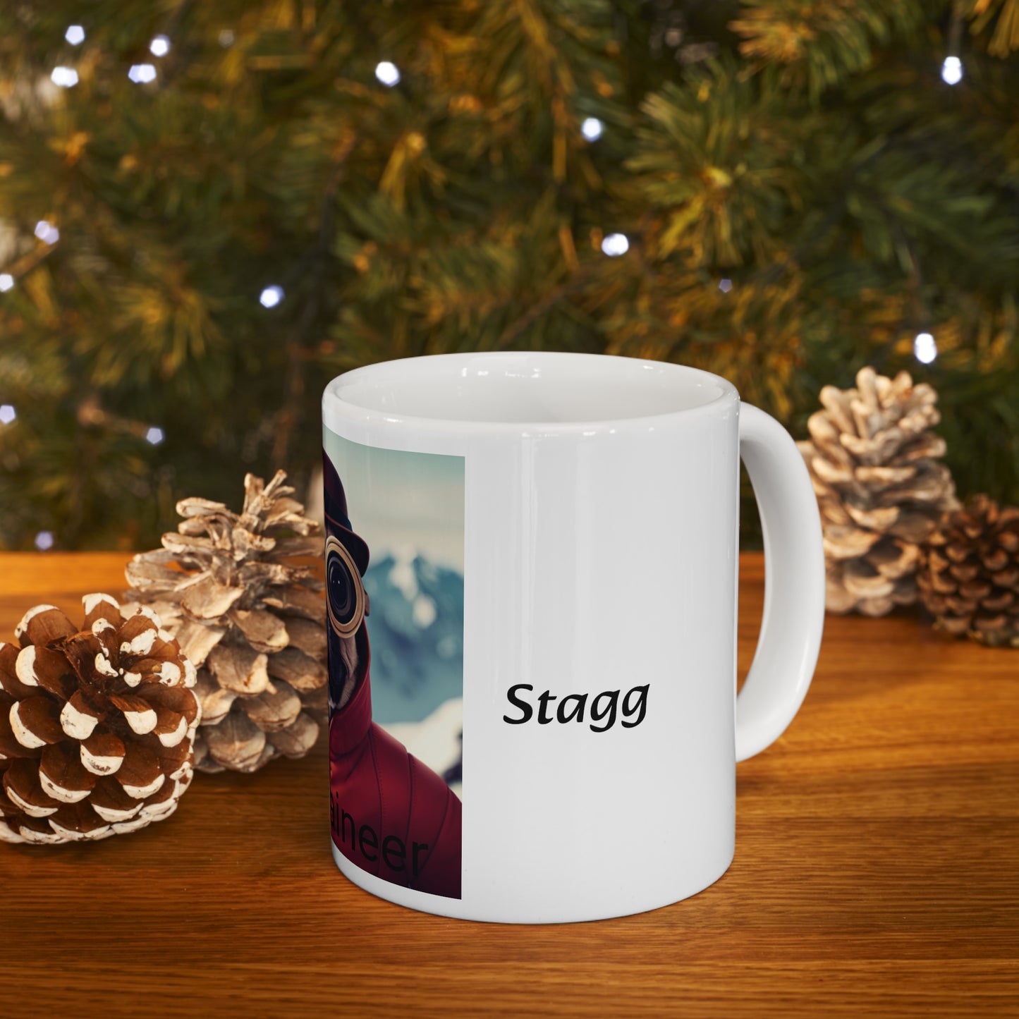 Pug Mugs, Ceramic mugs, gift mugs