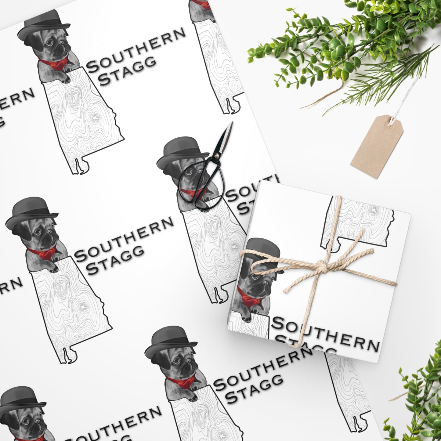 Wrapping Paper, Southern Stagg