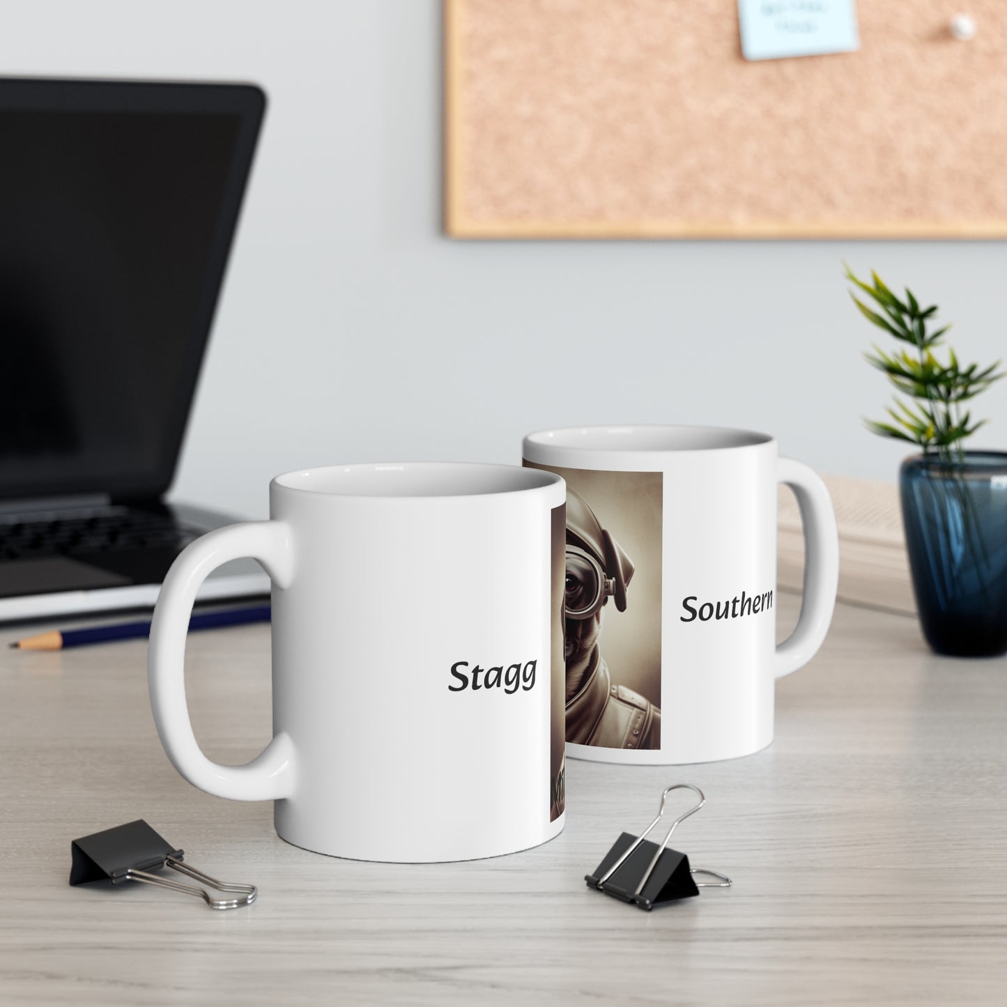 Pug Mugs, Ceramic mugs, gift mugs