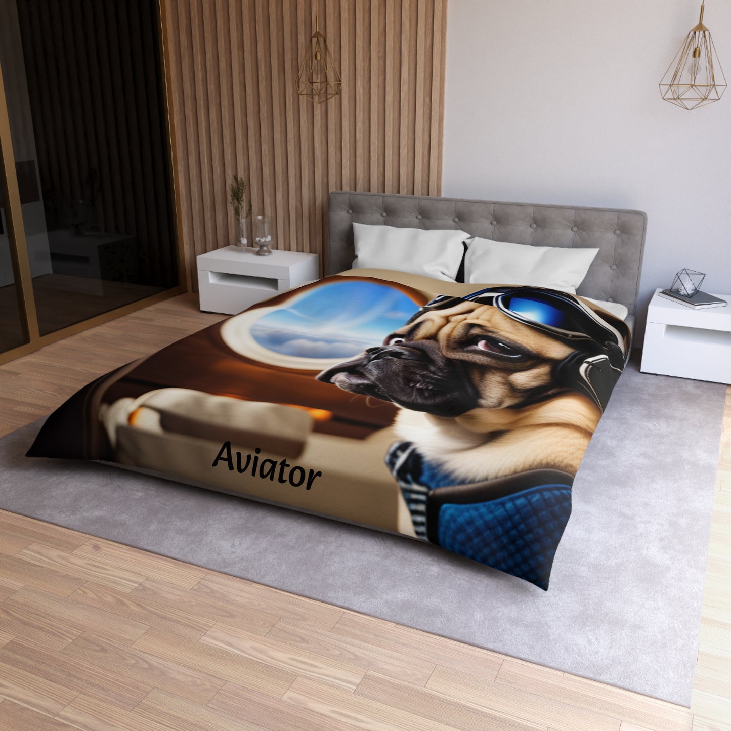 Microfiber Duvet Cover/ Aviator